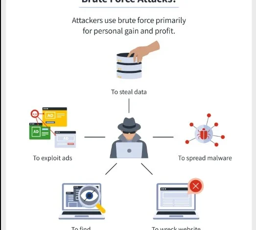 brute-force-attack ماهو هجوم القوة الغاشمة