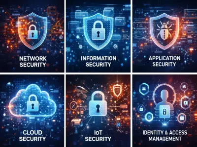 أنواع الأمن السيبراني